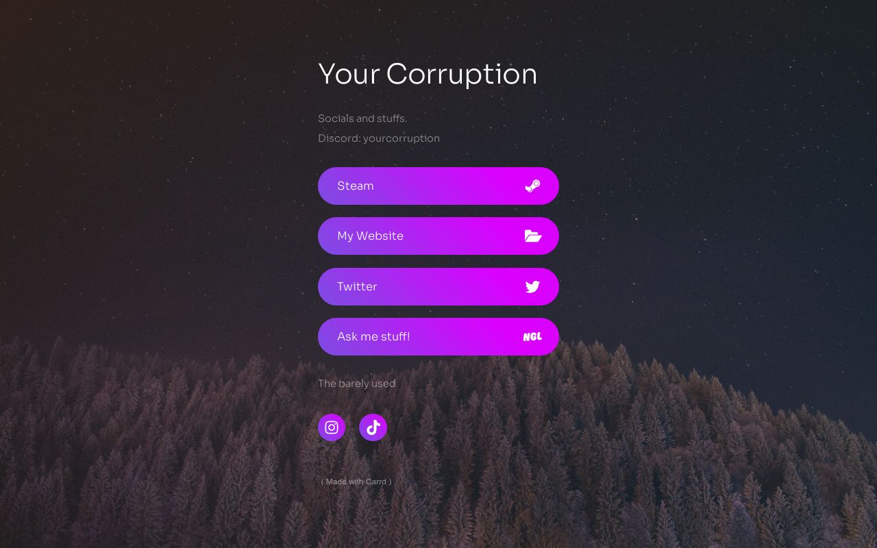 Your Corruption